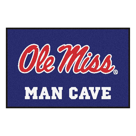 Mississippi Rebels NCAA Man Cave Starter Floor Mat (20in x 30in)