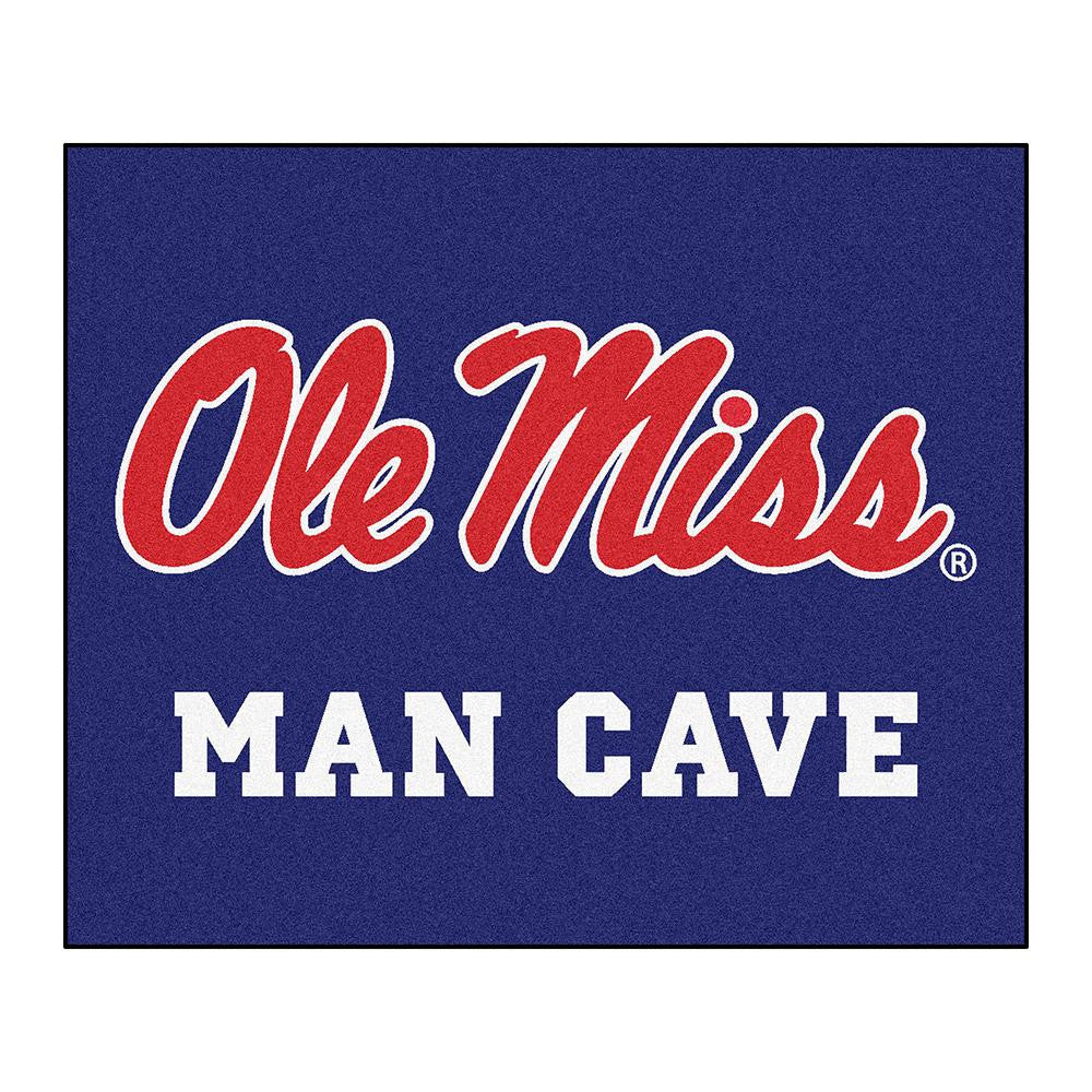 Mississippi Rebels NCAA Man Cave Tailgater Floor Mat (60in x 72in)