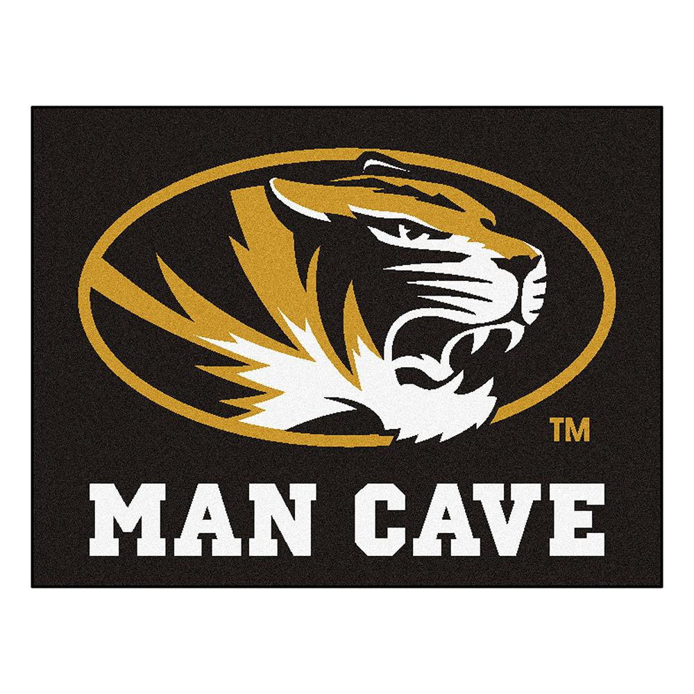 Missouri Tigers NCAA Man Cave All-Star Floor Mat (34in x 45in)