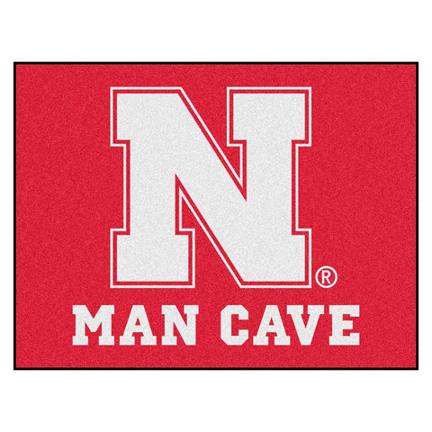 Nebraska Cornhuskers NCAA Man Cave All-Star Floor Mat (34in x 45in)