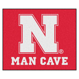 Nebraska Cornhuskers NCAA Man Cave Tailgater Floor Mat (60in x 72in)