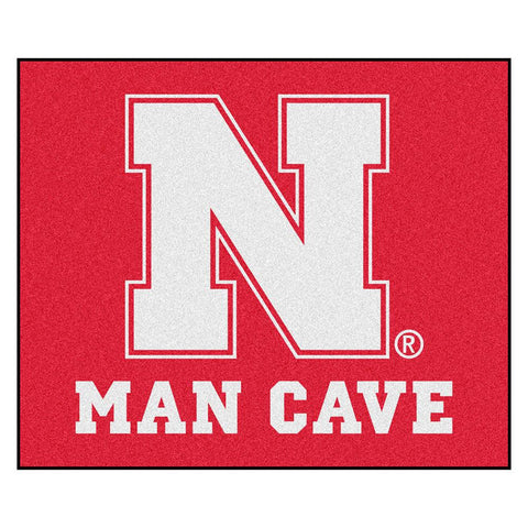 Nebraska Cornhuskers NCAA Man Cave Tailgater Floor Mat (60in x 72in)