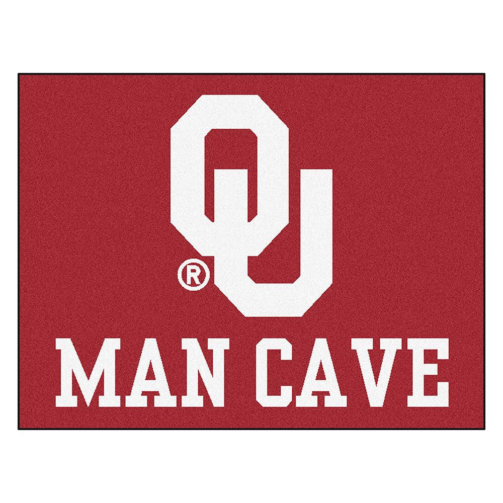 Oklahoma Sooners NCAA Man Cave All-Star Floor Mat (34in x 45in)