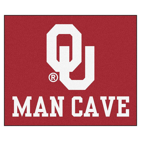 Oklahoma Sooners NCAA Man Cave Tailgater Floor Mat (60in x 72in)