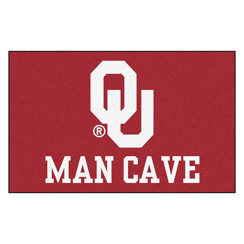 Oklahoma Sooners NCAA Man Cave Ulti-Mat Floor Mat (60in x 96in)