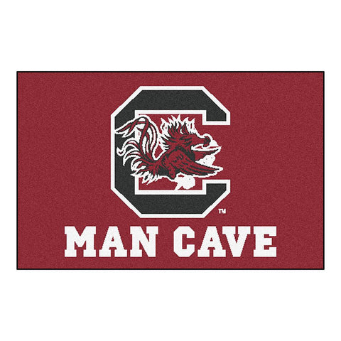 South Carolina Gamecocks NCAA Man Cave Starter Floor Mat (20in x 30in)