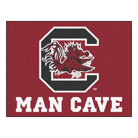 South Carolina Gamecocks NCAA Man Cave All-Star Floor Mat (34in x 45in)