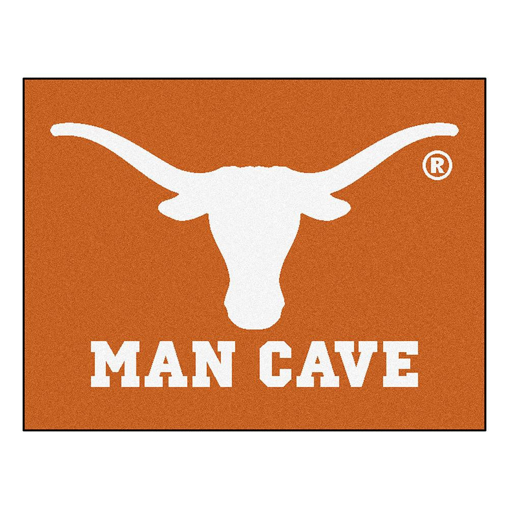 Texas Longhorns NCAA Man Cave All-Star Floor Mat (34in x 45in)