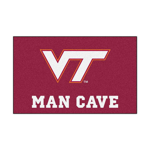 Virginia Tech Hokies NCAA Man Cave Ulti-Mat Floor Mat (60in x 96in)