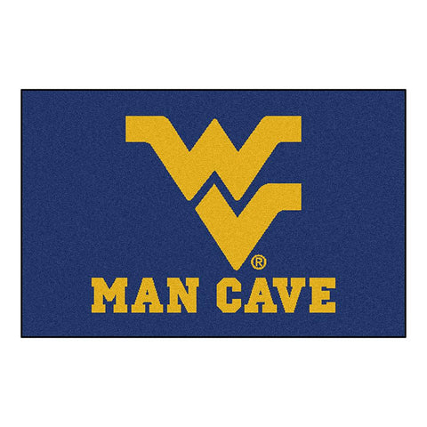 West Virginia Mountaineers NCAA Man Cave Starter Floor Mat (20in x 30in)