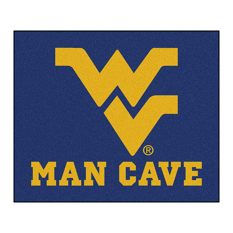 West Virginia Mountaineers NCAA Man Cave Tailgater Floor Mat (60in x 72in)