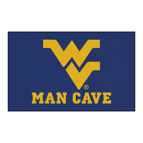 West Virginia Mountaineers NCAA Man Cave Ulti-Mat Floor Mat (60in x 96in)
