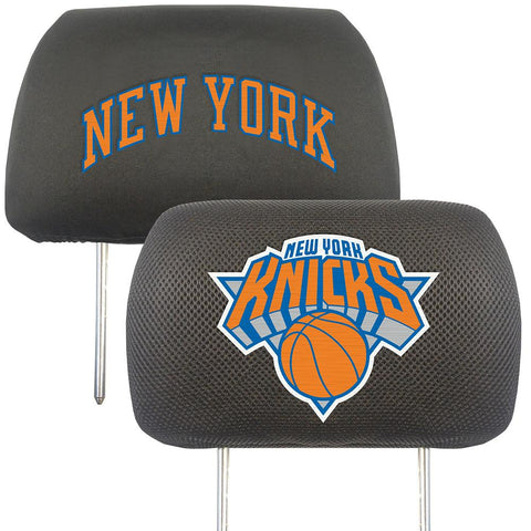New York Knicks NBA Polyester Head Rest Cover (2 Pack)