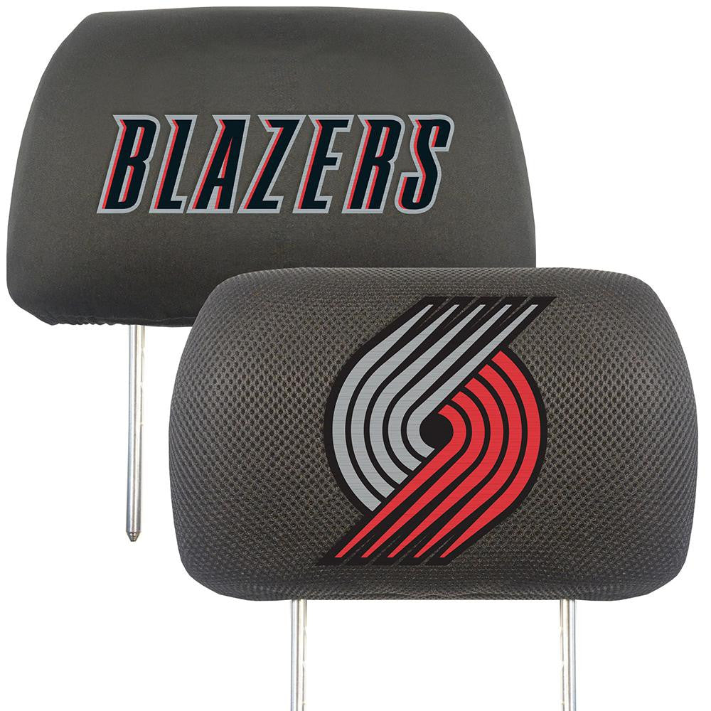 Portland Trail Blazers NBA Polyester Head Rest Cover (2 Pack)