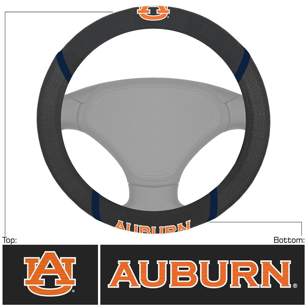 Auburn Tigers NCAA Polyester Steering Wheel Cover