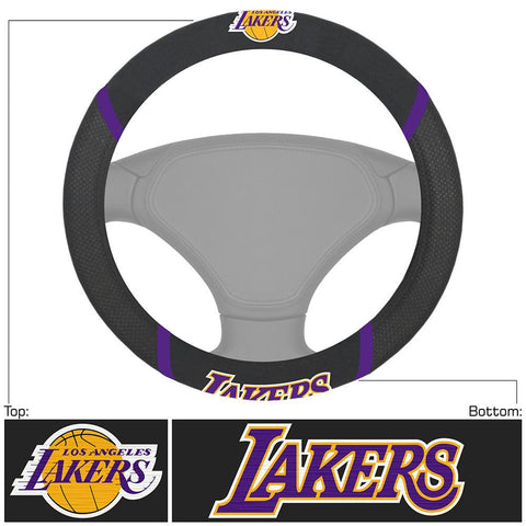 Los Angeles Lakers NBA Polyester Steering Wheel Cover