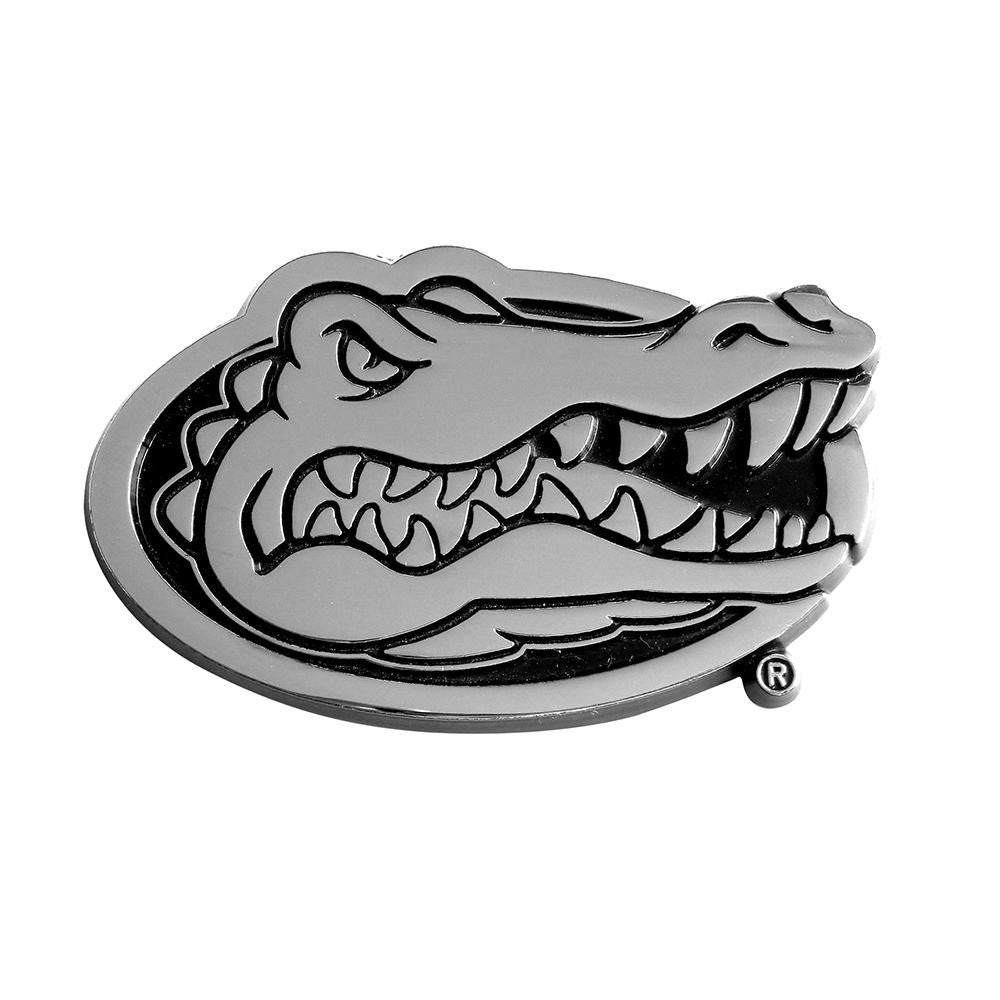 Florida Gators NCAA Chrome Car Emblem (2.3in x 3.7in)