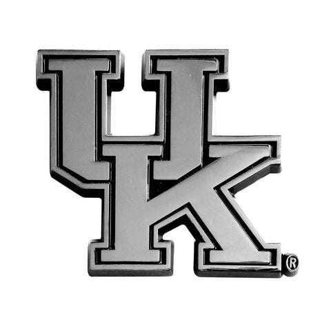 Kentucky Wildcats NCAA Chrome Car Emblem (2.3in x 3.7in)