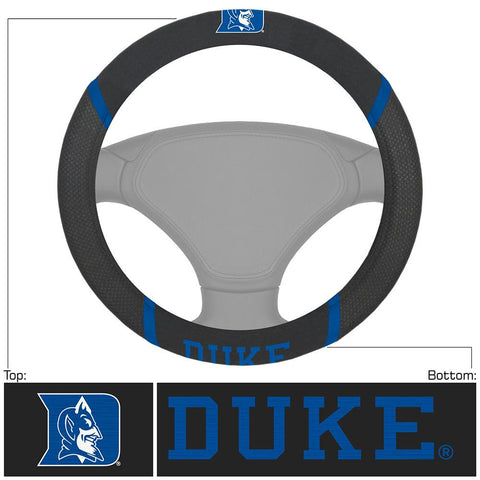 Duke Blue Devils NCAA Polyester Steering Wheel Cover