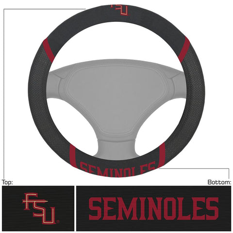 Florida State Seminoles NCAA Polyester Steering Wheel Cover