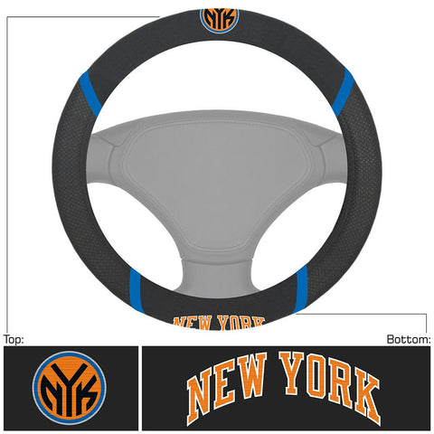 New York Knicks NBA Polyester Steering Wheel Cover
