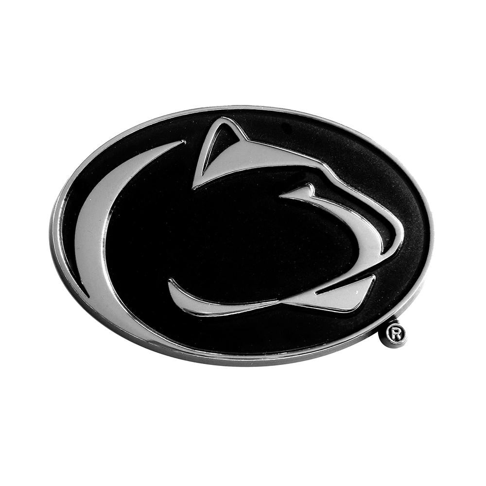 Penn State Nittany Lions NCAA Chrome Car Emblem (2.3in x 3.7in)