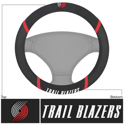 Portland Trail Blazers NBA Polyester Steering Wheel Cover