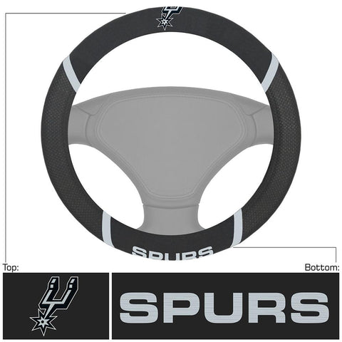 San Antonio Spurs NBA Polyester Steering Wheel Cover