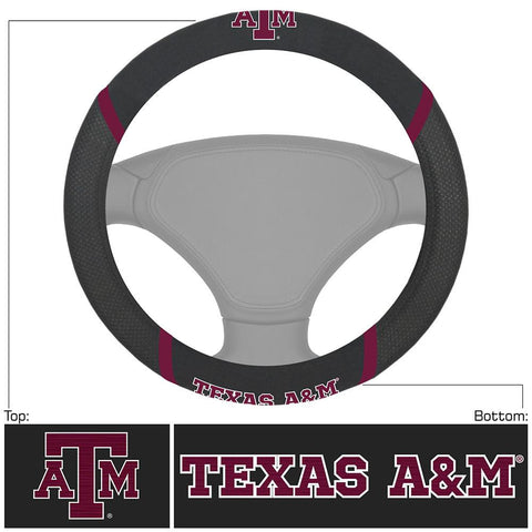 Texas A&M Aggies NCAA Polyester Steering Wheel Cover