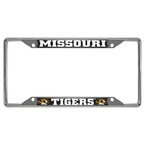 Missouri Tigers NCAA Chrome License Plate Frame