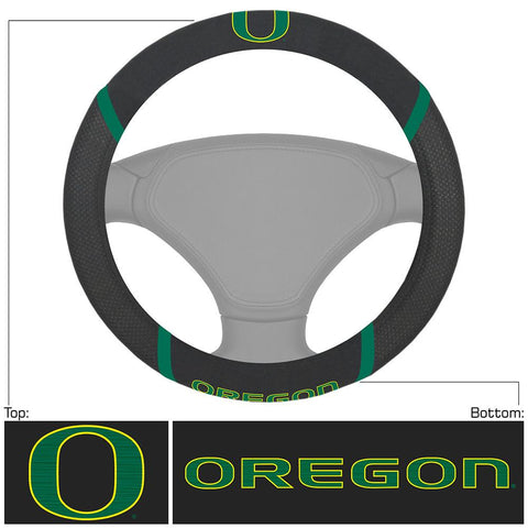 Oregon Ducks NCAA Polyester Steering Wheel Cover