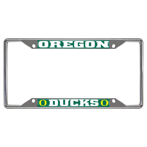 Oregon Ducks NCAA Chrome License Plate Frame