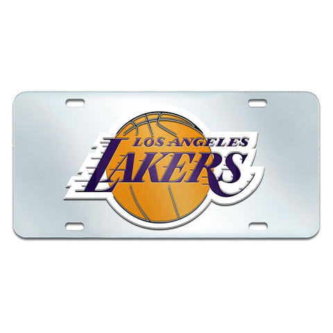 Los Angeles Lakers NBA License Plate Inlaid