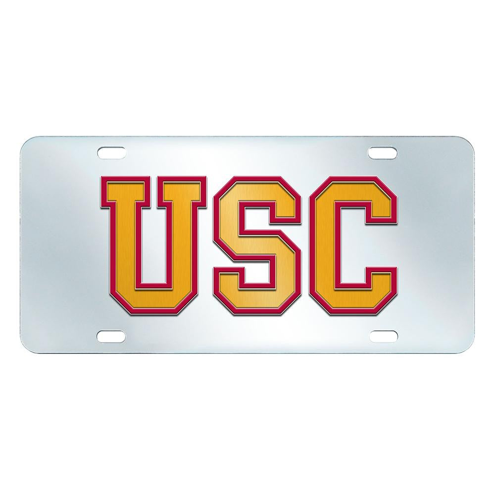 USC Trojans NCAA License Plate-Inlaid