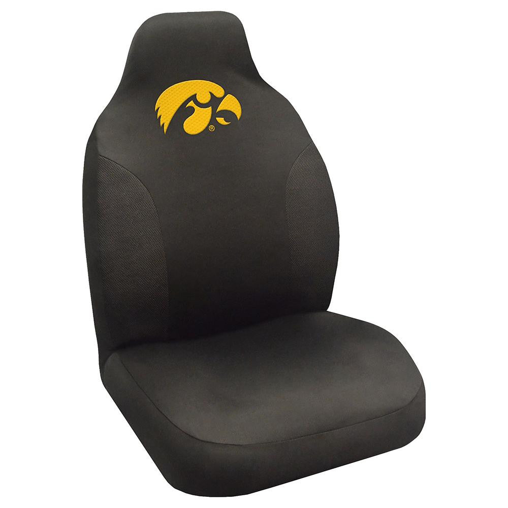 Iowa Hawkeyes NCAA Polyester Embroidered Seat Cover