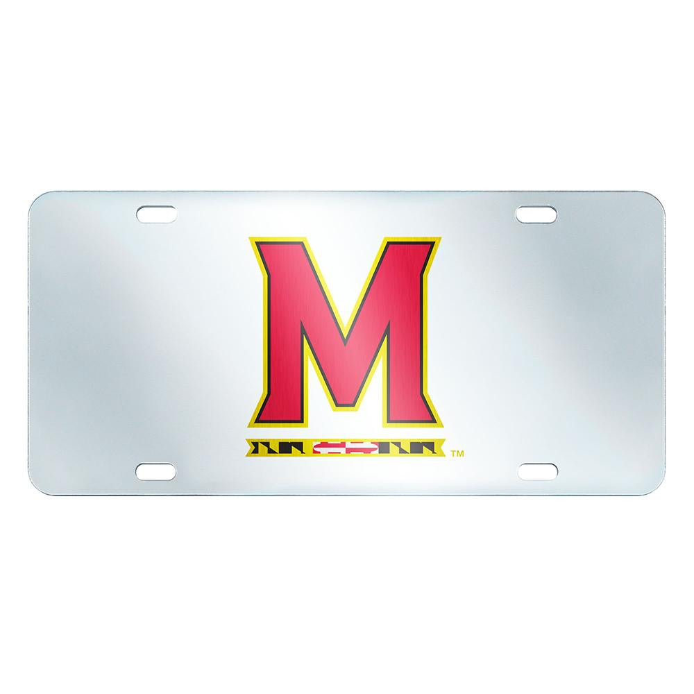 Maryland Terps NCAA License Plate-Inlaid