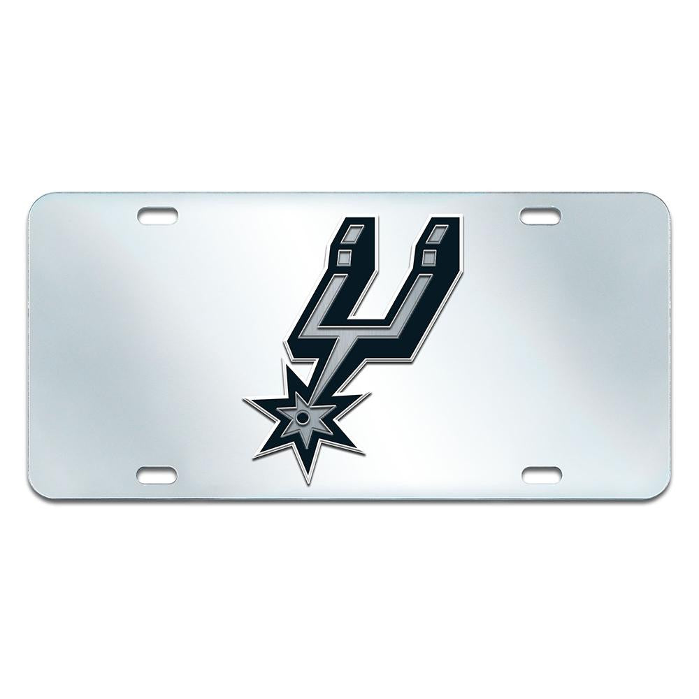 San Antonio Spurs NBA License Plate Inlaid