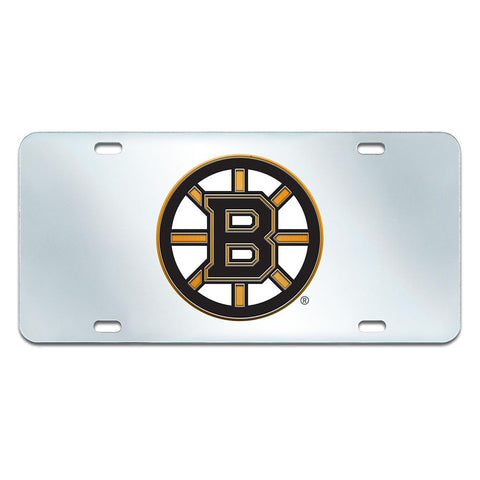 Boston Bruins NHL License Plate-Inlaid