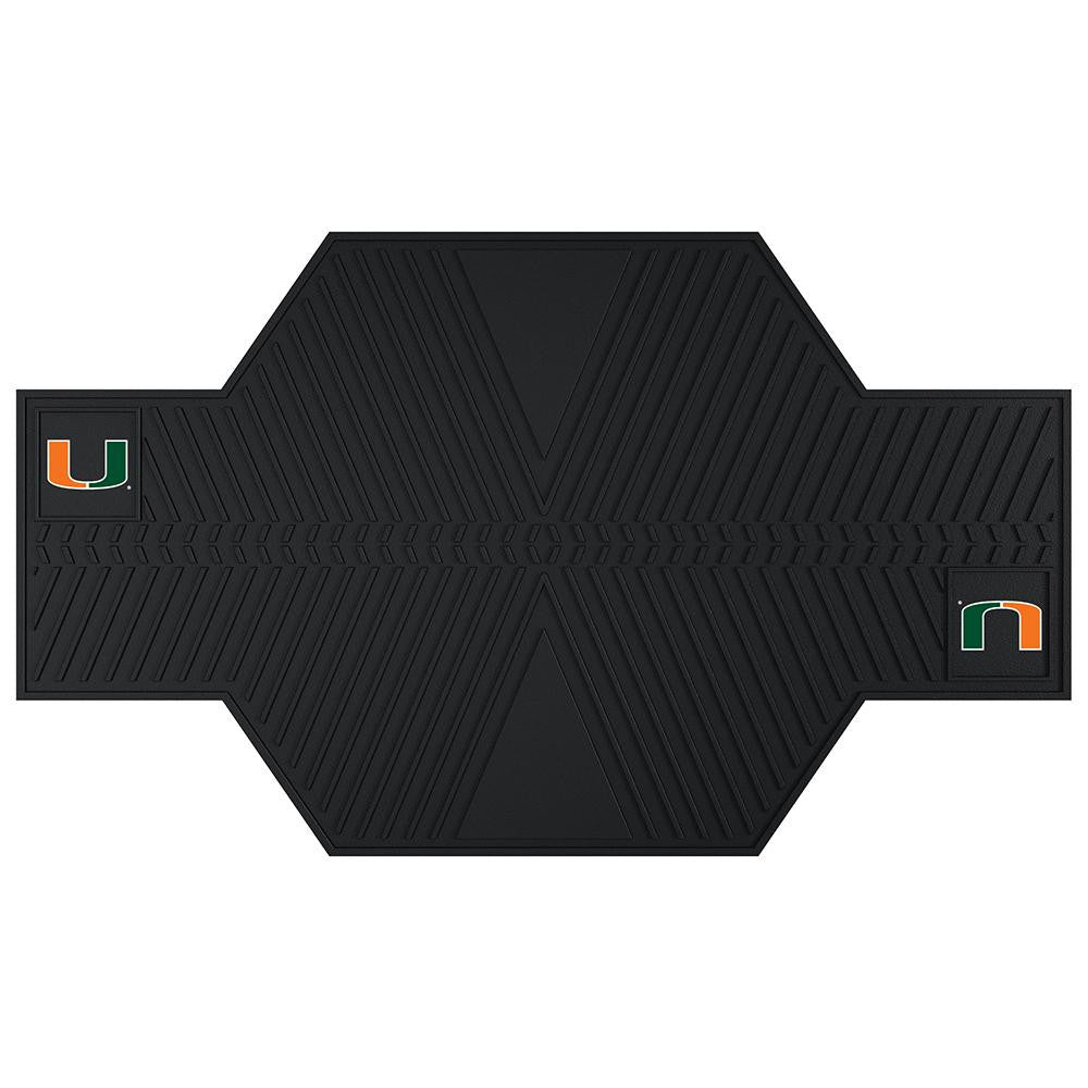 Miami Hurricanes NCAA Motorcycle Mat (82.5in L x 42in W)