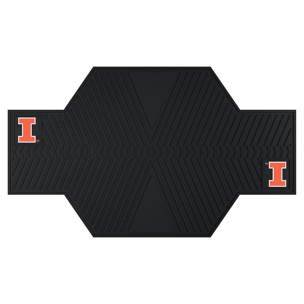 Illinois Fighting Illini NCAA Motorcycle Mat (82.5in L x 42in W)