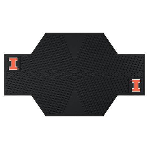 Illinois Fighting Illini NCAA Motorcycle Mat (82.5in L x 42in W)