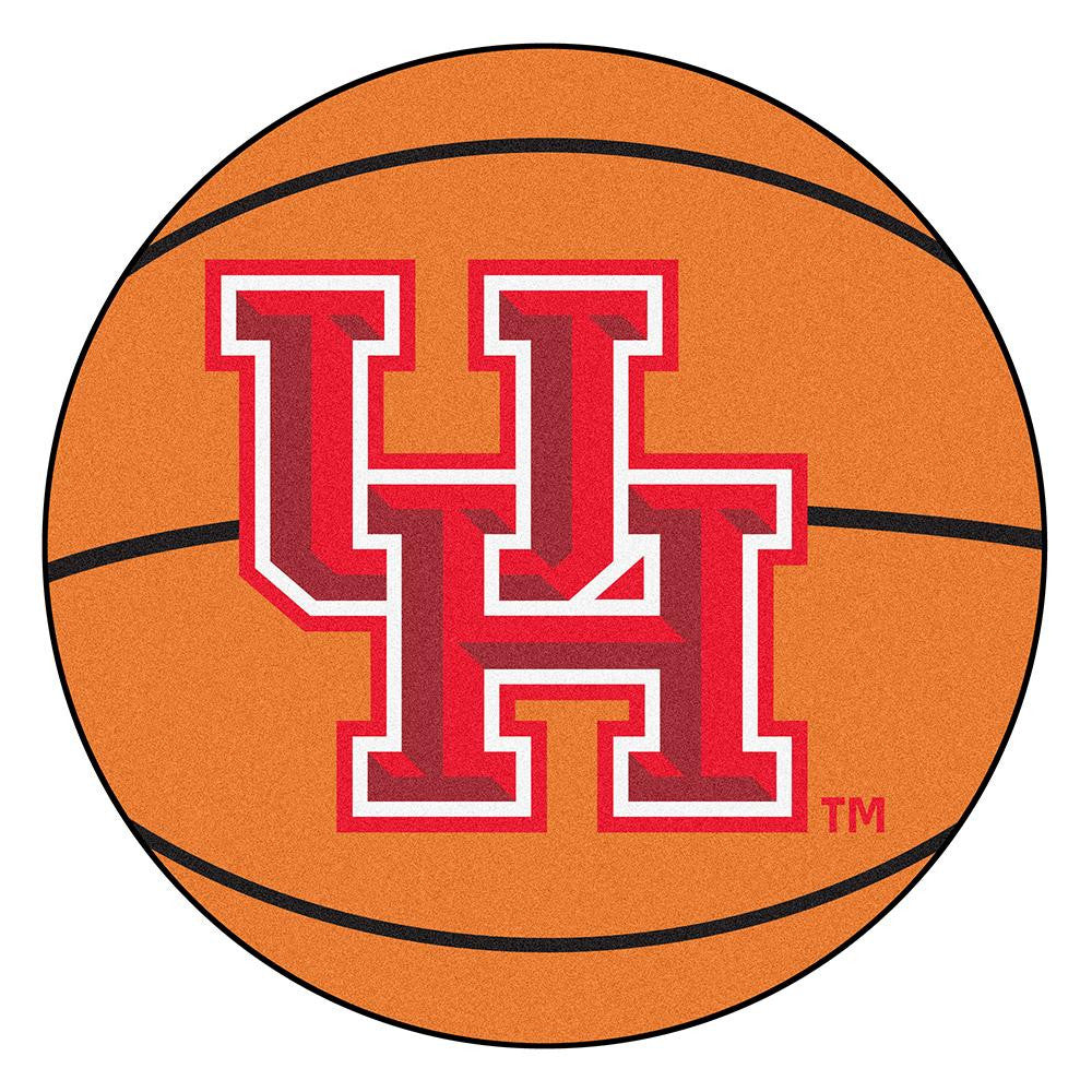 Houston Cougars NCAA Basketball Round Floor Mat (29)