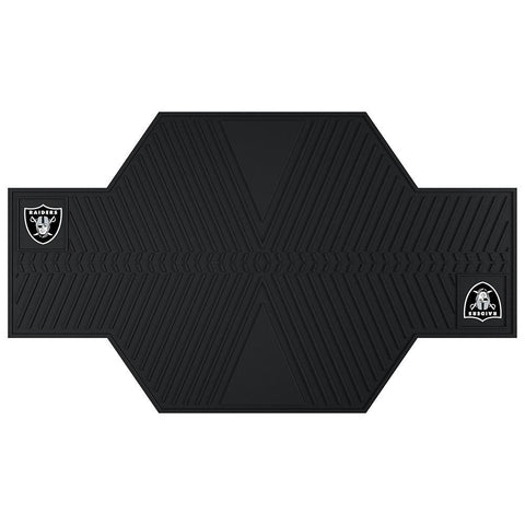 Oakland Raiders NFL Motorcycle Mat (82.5in L x 42in W)