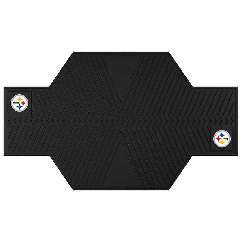 Pittsburgh Steelers NFL Motorcycle Mat (82.5in L x 42in W)