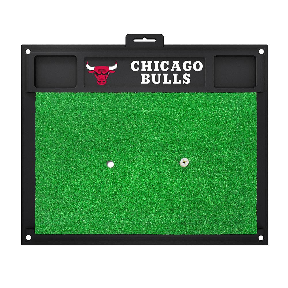 Chicago Bulls NBA Golf Hitting Mat (20in L x 17in W)