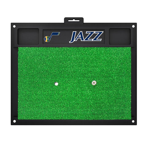 Utah Jazz NBA Golf Hitting Mat (20in L x 17in W)