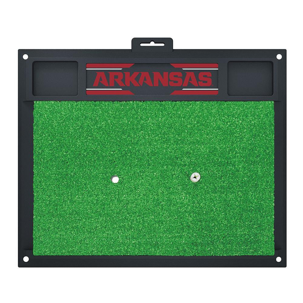 Arkansas Razorbacks NCAA Golf Hitting Mat (20in L x 17in W)