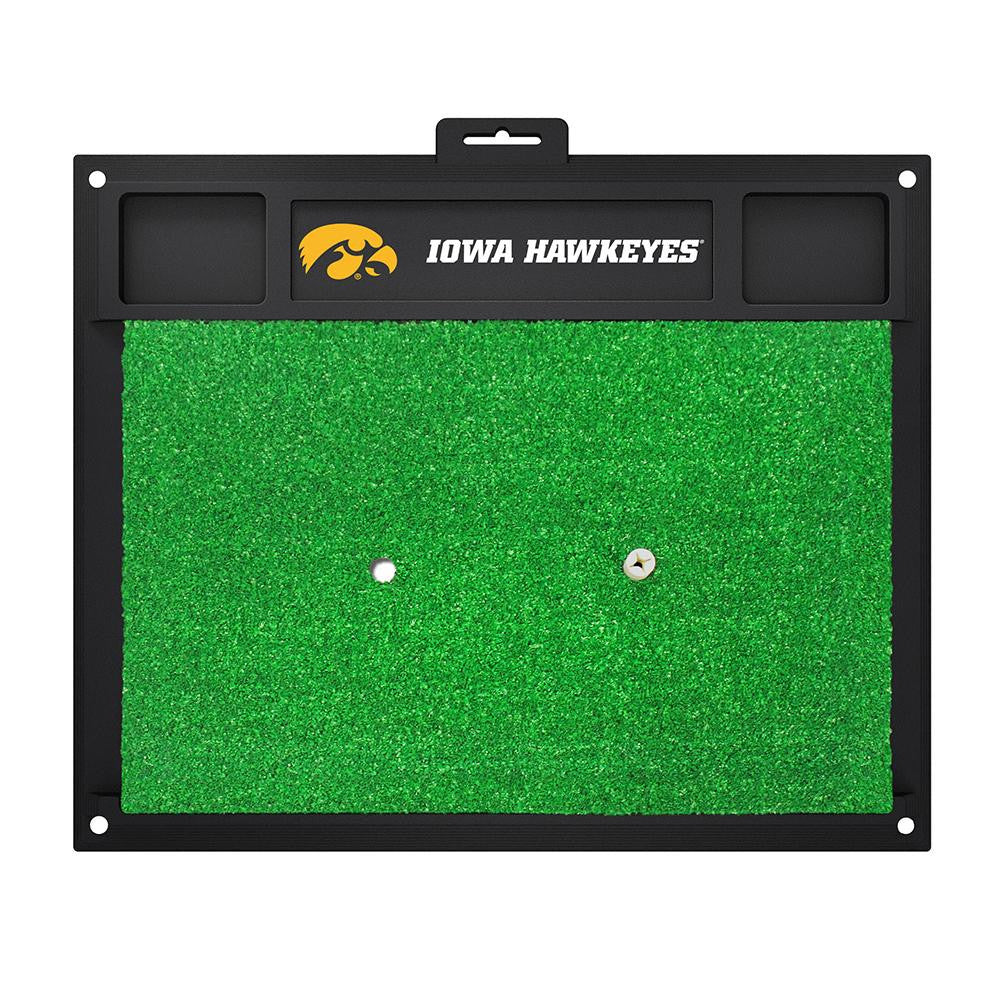 Iowa Hawkeyes NCAA Golf Hitting Mat (20in L x 17in W)