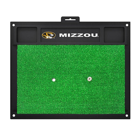 Missouri Tigers NCAA Golf Hitting Mat (20in L x 17in W)