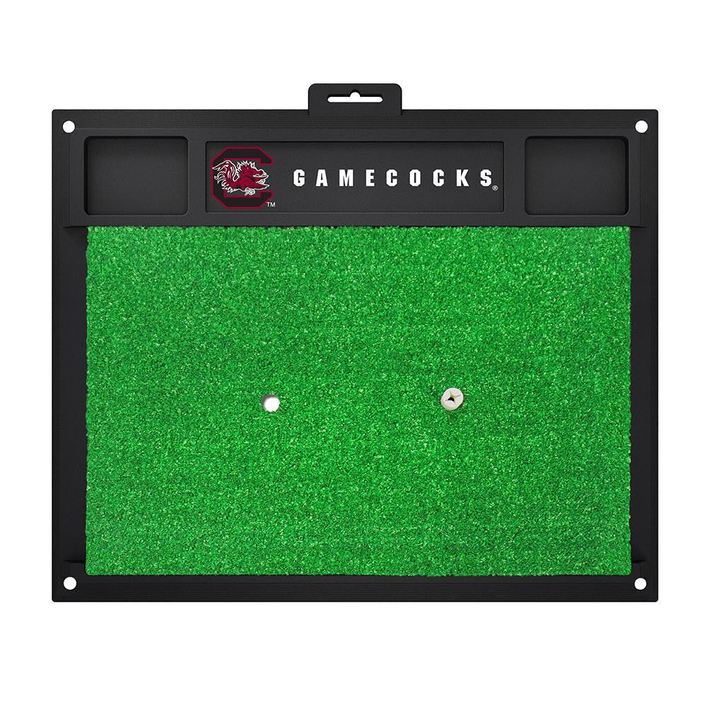 South Carolina Fighting Gamecocks NCAA Golf Hitting Mat (20in L x 17in W)